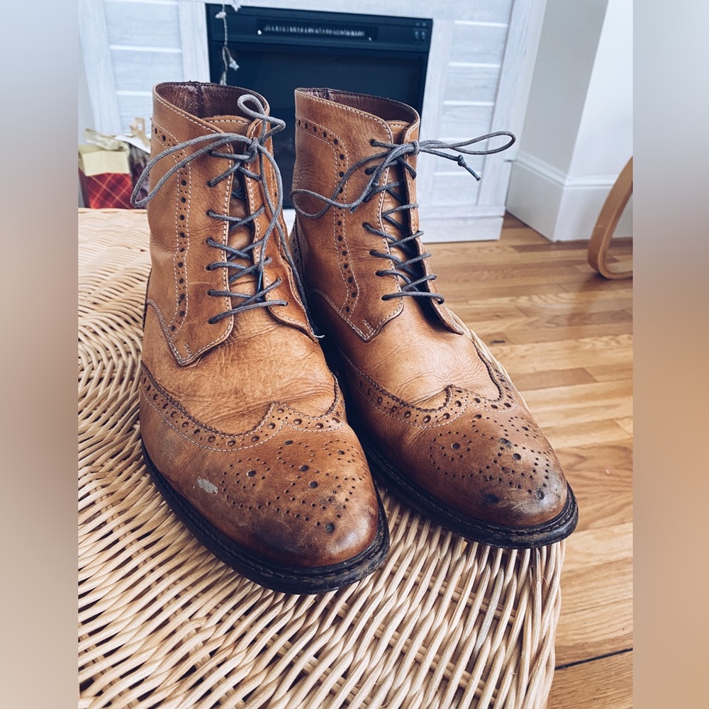 Vero Cuoio genuine leather boot , mens 9, 7067 made in italy